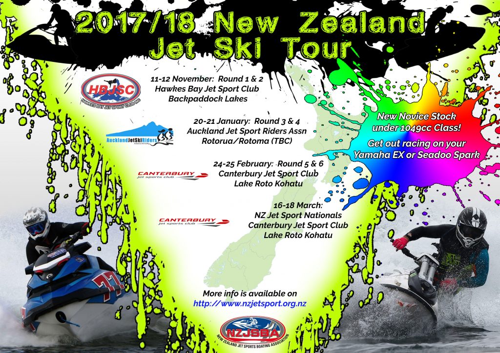 2017/18 NZ Tour Poster